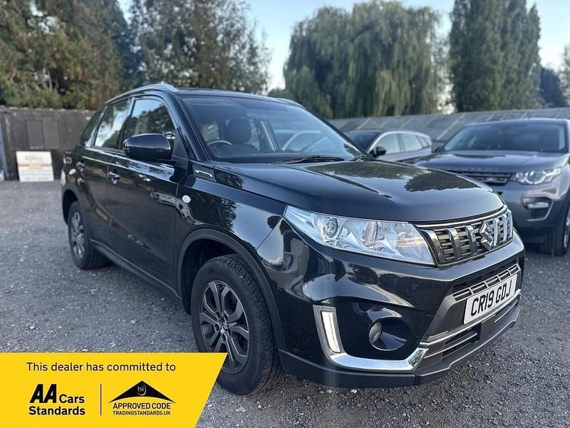 Black Used 2019 Suzuki Vitara SZ4 SUV | £9,295 (Fair price) - Image 1/4