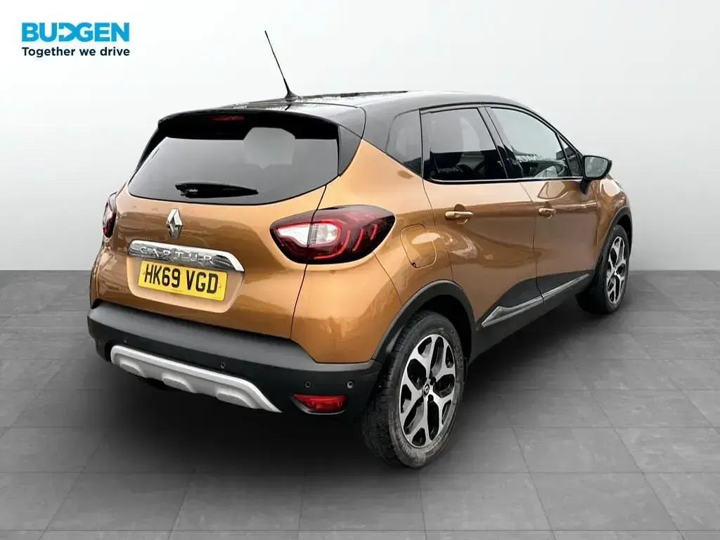 Usado Renault Captur GT-Line 90 CV (66 kW) 2019 Naranja SUV