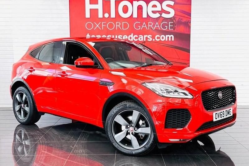 Used Jaguar E-Pace Chequered Flag 150 HP (110 kW) 2019 Red SUV