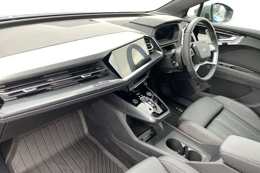 Used Audi Q4 Sportback e-tron S-Line 207 kW (282 HP) 2026 Floret silver SUV