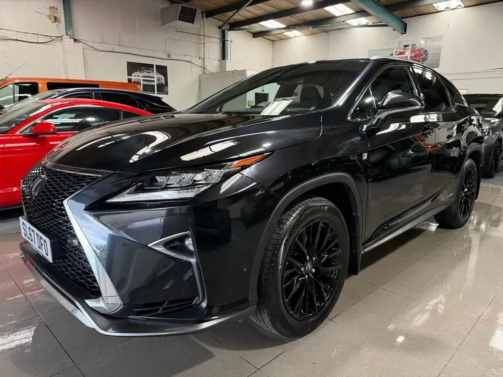 Used Lexus RX450h Sport Line 2017 Black SUV