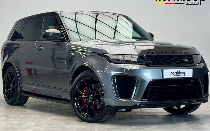 Grey Used 2018 Land Rover Range Rover Sport SVR SUV | £42,650 (Expensive) - Image 1/4