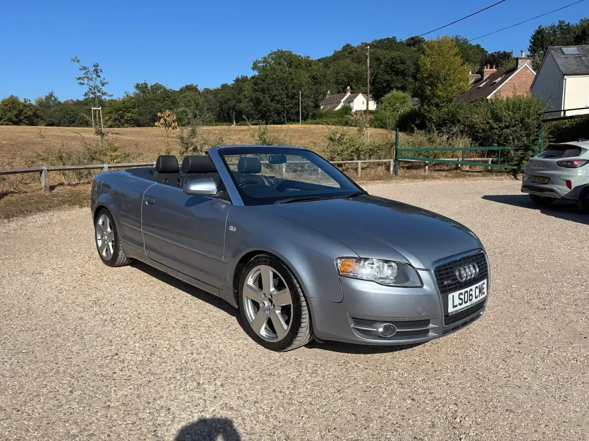 Used Audi A4 Cabriolet S-Line 2006 Silver Cabriolet