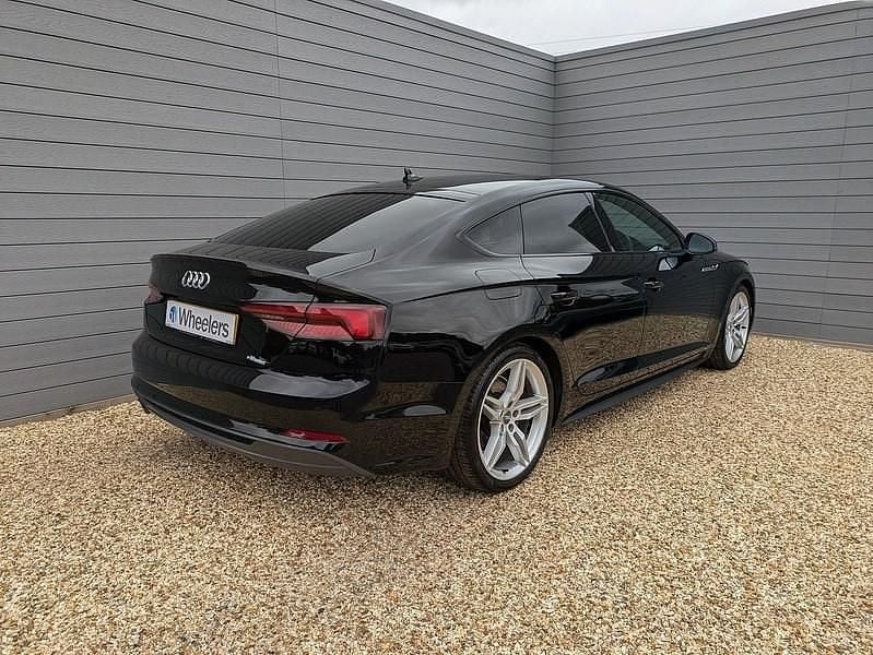 Used Audi A5 S-Line 2019 Black Coupe