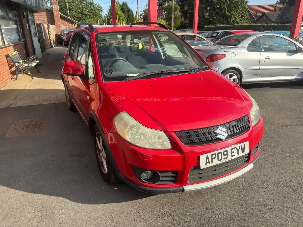 Used Suzuki SX4 GLX 106 HP (77 kW) 2009 Red Hatchback