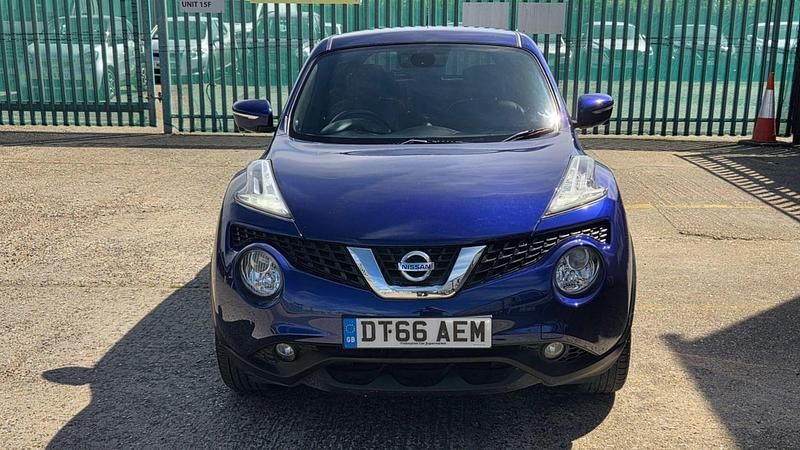 Usado Nissan Juke Tekna 2017 Azul SUV