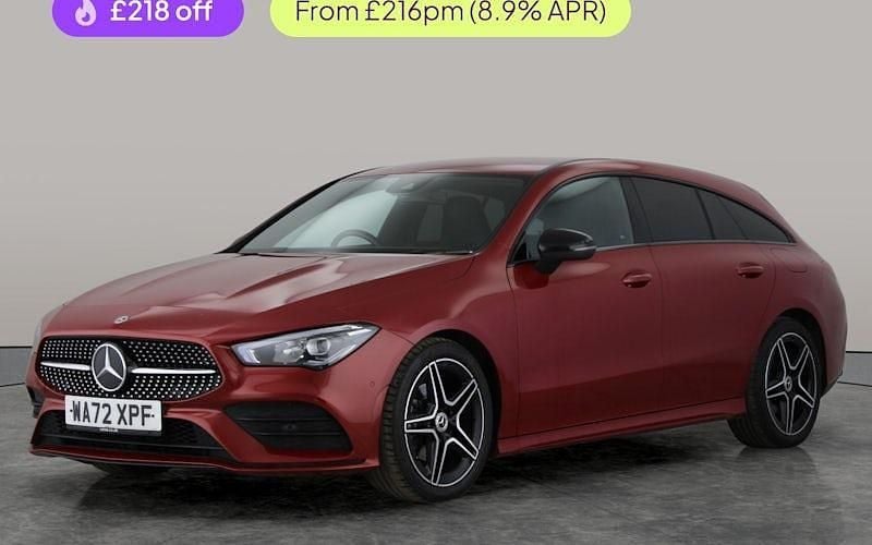 Used Mercedes CLA180 Shooting Brake Executive 136 HP (100 kW) 2022 Red Estate