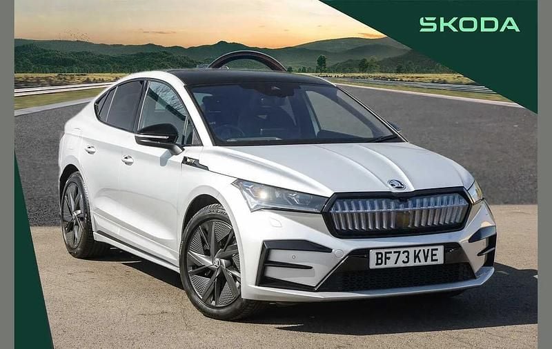 Used Skoda Enyaq iV vRS 219 kW (299 HP) 2023 Silver SUV