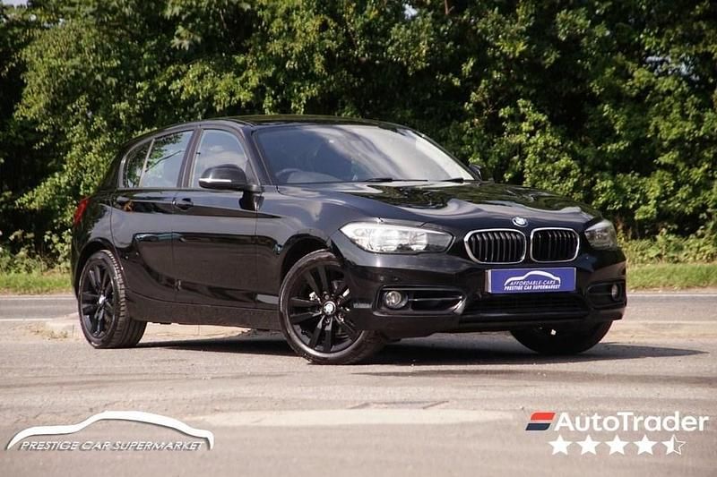 Black Used 2019 BMW 118 Sport Line Hatchback | £7,799 (Good price) - Image 1/4