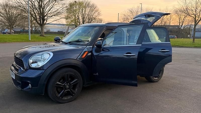 Begagnad Mini Cooper S 2012 Blå Halvkombi