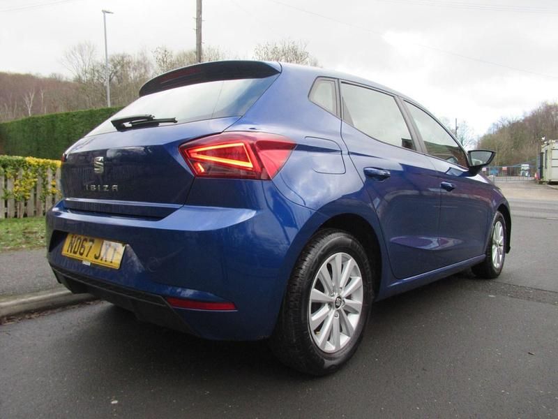 Used Seat Ibiza SE 75 HP (55 kW) 2018 Blue Hatchback