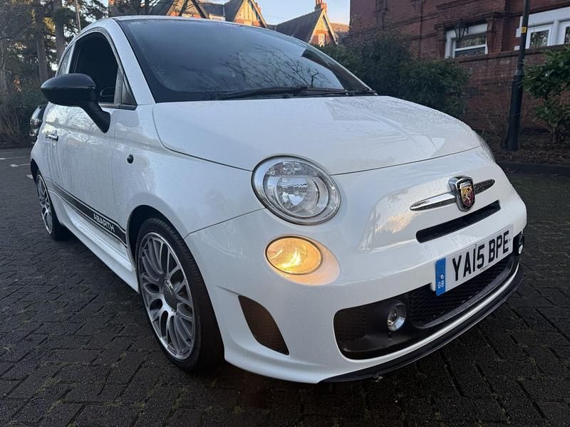 Used Abarth 500 2015 White Hatchback