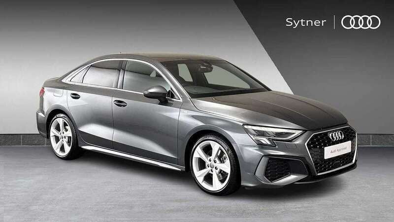 Grey Used 2020 Audi A3 S-Line Sedan | £21,750 (Fair price) - Image 1/4