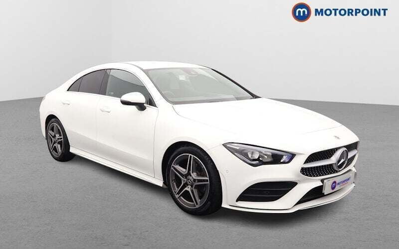 White Used 2022 Mercedes CLA180 AMG line Sedan | £23,049 (Good price) - Image 1/4