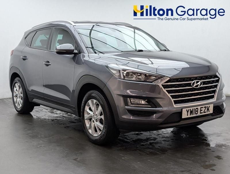 Grey Used 2018 Hyundai Tucson SE SUV | £9,550 (Fair price) - Image 1/4