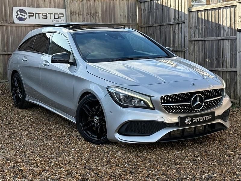 Used Mercedes CLA220 AMG line 2018 Silver Sedan