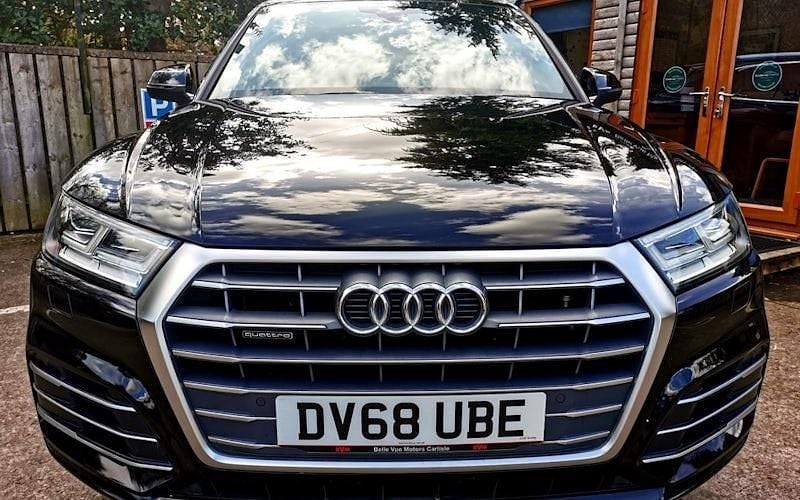 Usado Audi Q5 S-Line 286 CV (210 kW) 2018 Negro SUV