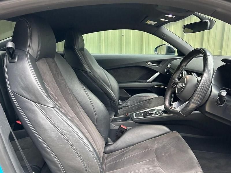 Used Audi TT Black Edition 184 HP (135 kW) 2017 Blue Coupe