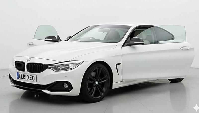 Used BMW 420 Sport Line 2015 White Coupe