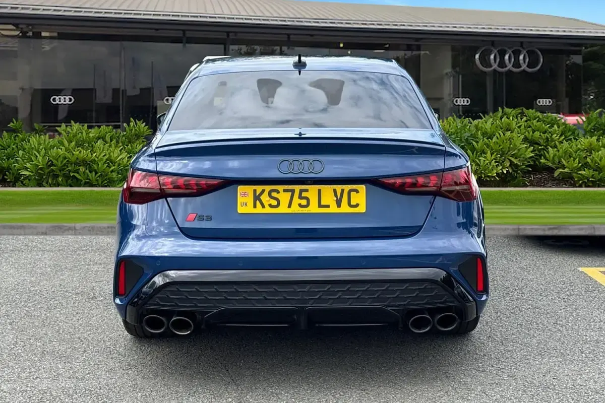 Used Audi S3 Black Edition 333 HP (244 kW) 2025 Blue Sedan