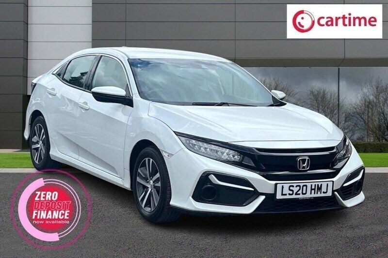 White Used 2020 Honda Civic S Hatchback | £11,899 (Fair price) - Image 1/3