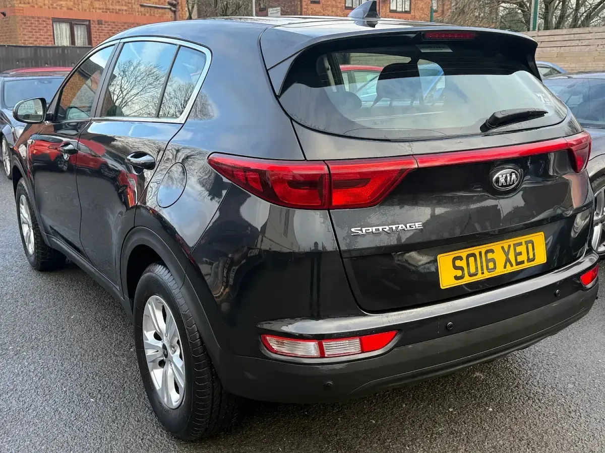Used Kia Sportage 130 HP (95 kW) 2016 Black SUV