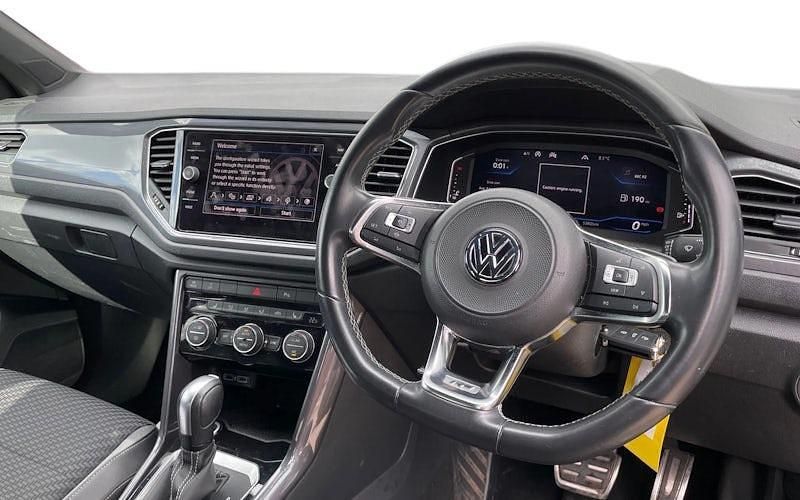 Usado VW T-Roc R-line 150 HP (110 kW) 2019 Preto SUV