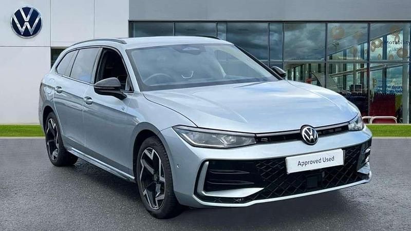 Silver Used 2025 VW Passat R-line Estate | £33,943 - Image 1/4