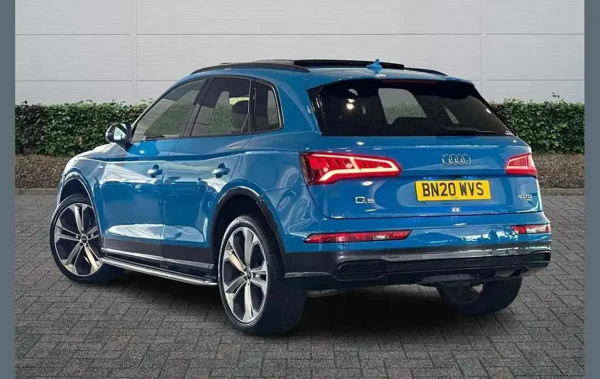 Used Audi Q5 Advanced 187 HP (137 kW) 2020 Blue SUV