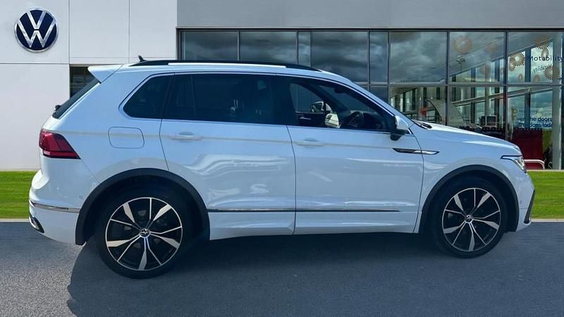 Used VW Tiguan R-line 150 HP (110 kW) 2021 White SUV