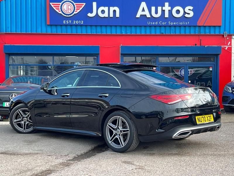 Used Mercedes CLA180 AMG Line Premium Plus 2021 Black Sedan
