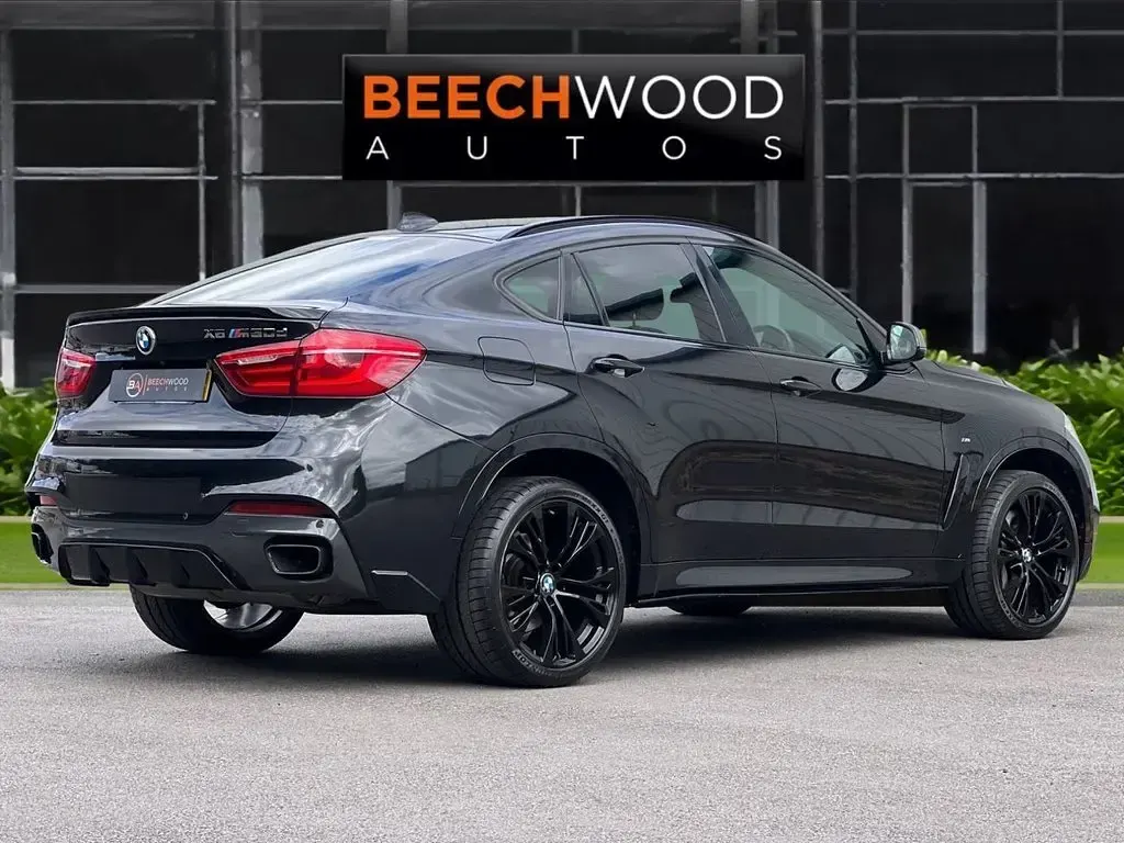 Used BMW X6 Impressive 381 HP (280 kW) 2018 Black SUV