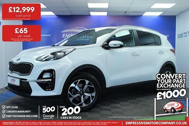 White Used 2018 Kia Sportage SUV | £12,999 (Expensive) - Image 1/4