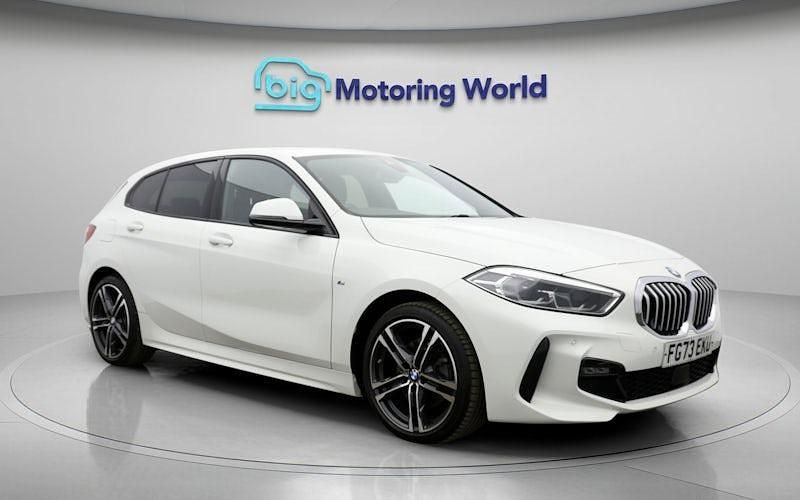 Used BMW 118 M Sport 136 HP (100 kW) 2023 White Hatchback