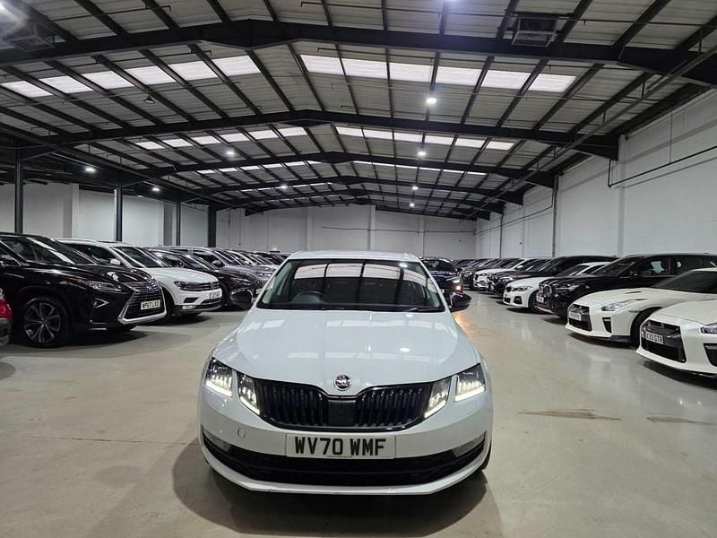 Used Skoda Octavia SE L 150 HP (110 kW) 2020 White Hatchback