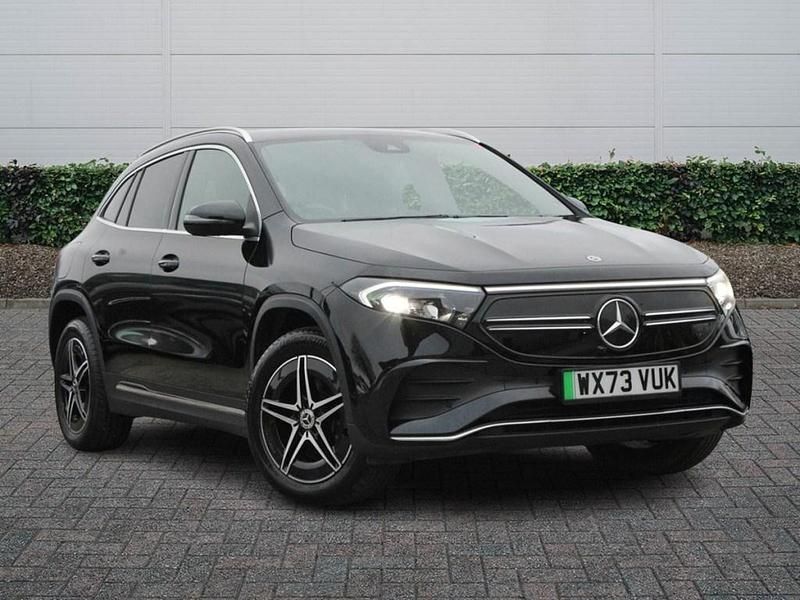 Black Used 2023 Mercedes EQA300 AMG line SUV | £24,400 (A bit pricey) - Image 1/4