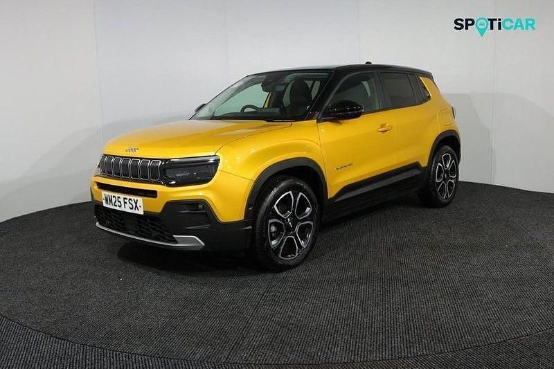 Used Jeep Avenger Summit 101 HP (74 kW) 2025 Yellow/black SUV