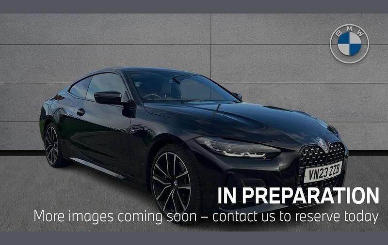 Black Used 2023 BMW M440 M Sport Sedan | £36,862 (Good price) - Image 1/4