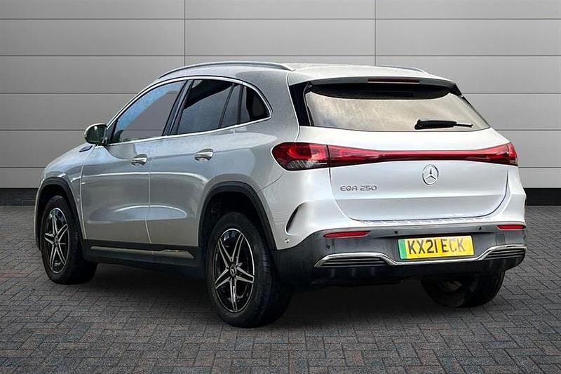 Used Mercedes EQA250 AMG line 139 kW (190 HP) 2021 Iridium silver SUV