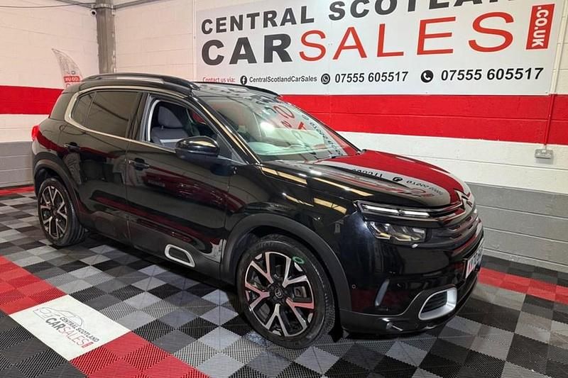 Black Used 2021 Citroën C5 Aircross Shine SUV | £12,799 (Good price) - Image 1/1