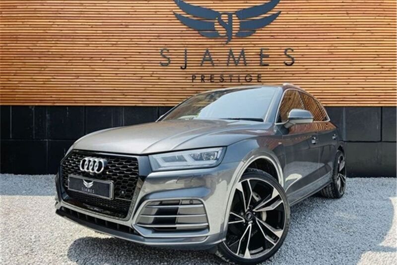 Grey Used 2019 Audi Q5 S-Line SUV | £23,990 (Fair price) - Image 1/4