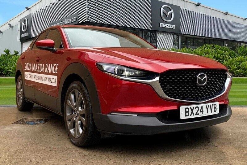 Red Used 2024 Mazda CX-30 Exclusive-Line SUV | £22,490 (Fair price) - Image 1/3