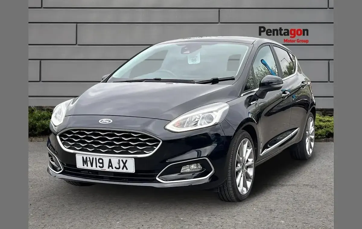 Used Ford Fiesta Vignale 123 HP (90 kW) 2019 Black Hatchback