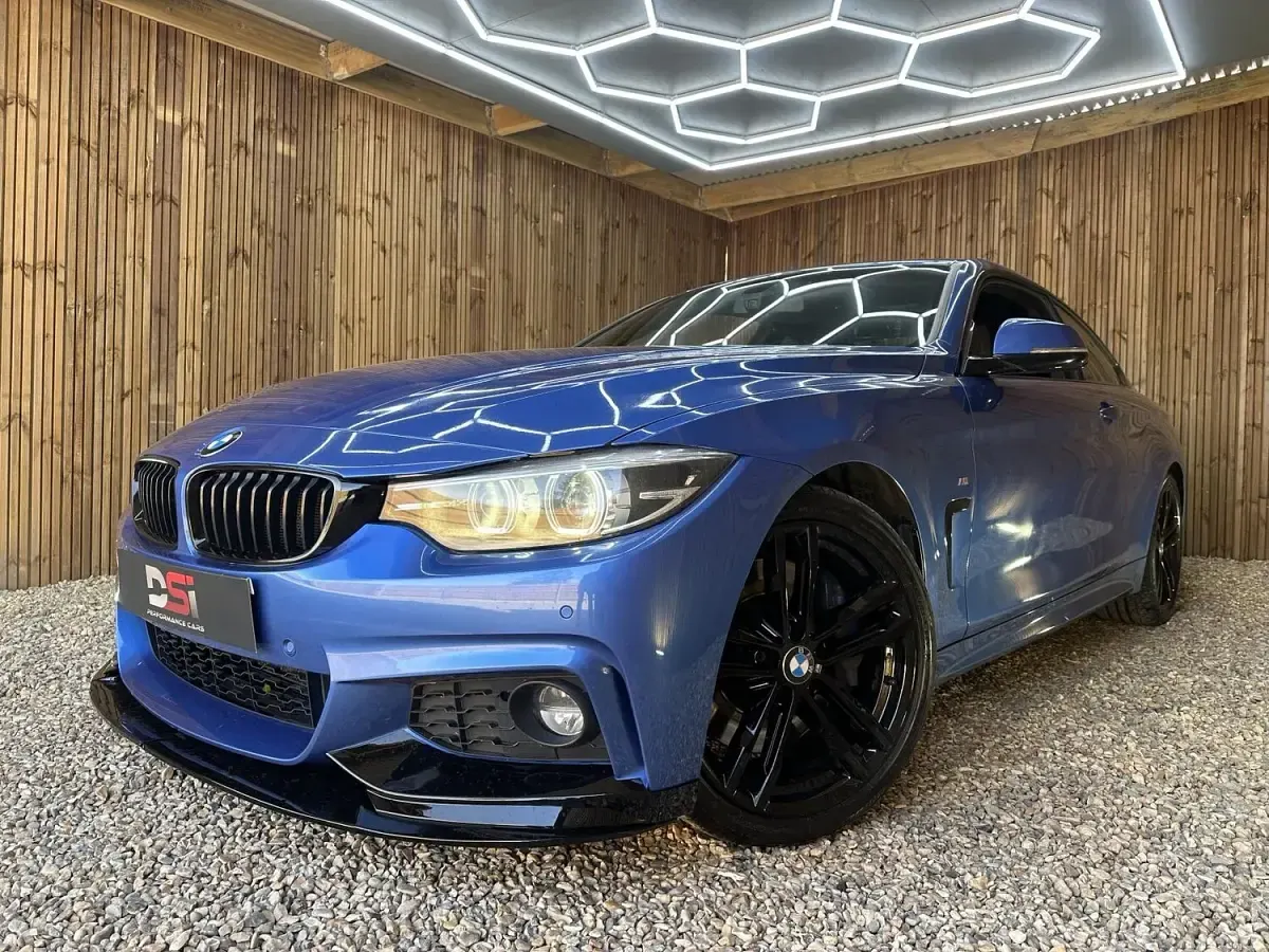 Used BMW 440 M Sport 326 HP (239 kW) 2017 Blue Coupe