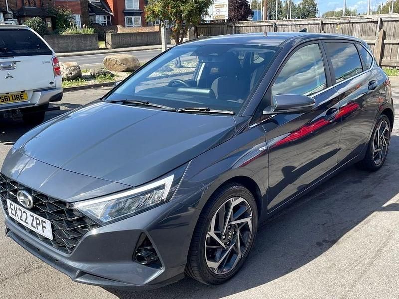 Used Hyundai i20 Premium 2022 Grey Hatchback