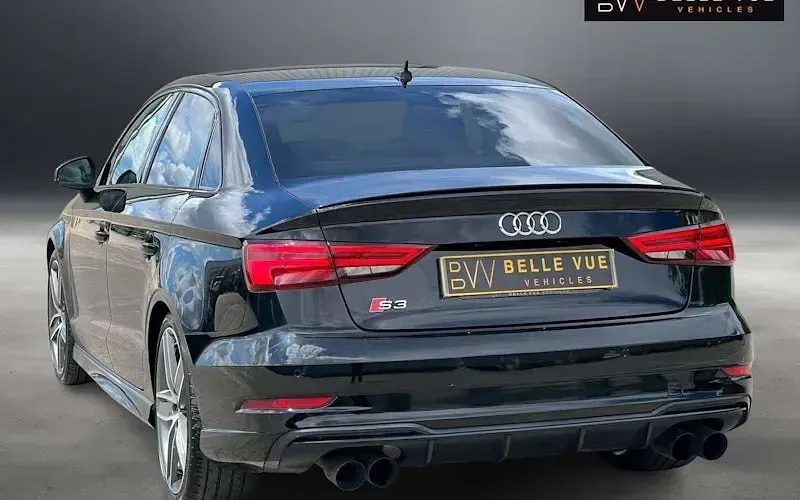 Used Audi S3 Black Edition 310 HP (228 kW) 2017 Black Sedan
