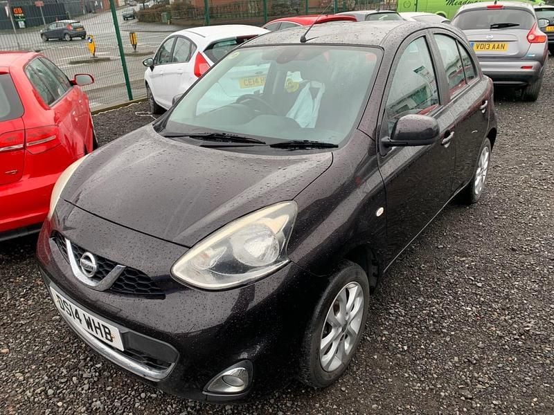 Used Nissan Micra Acenta 2014 Black Hatchback