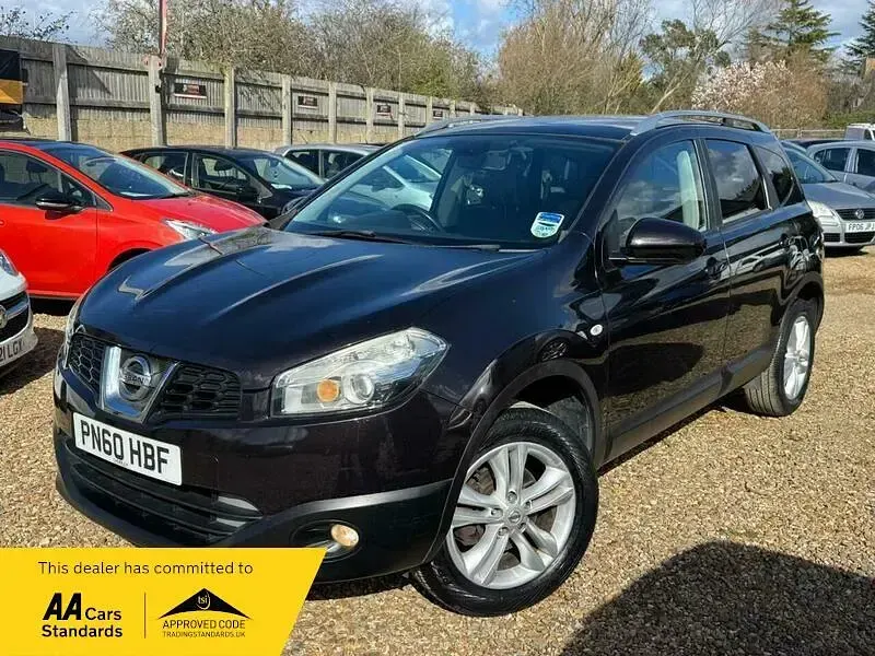 Used Nissan Qashqai +2 Acenta 2010 Black SUV