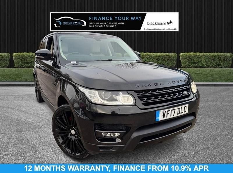 Black Used 2017 Land Rover Range Rover Sport HSE SUV | £17,095 (Good price) - Image 1/3