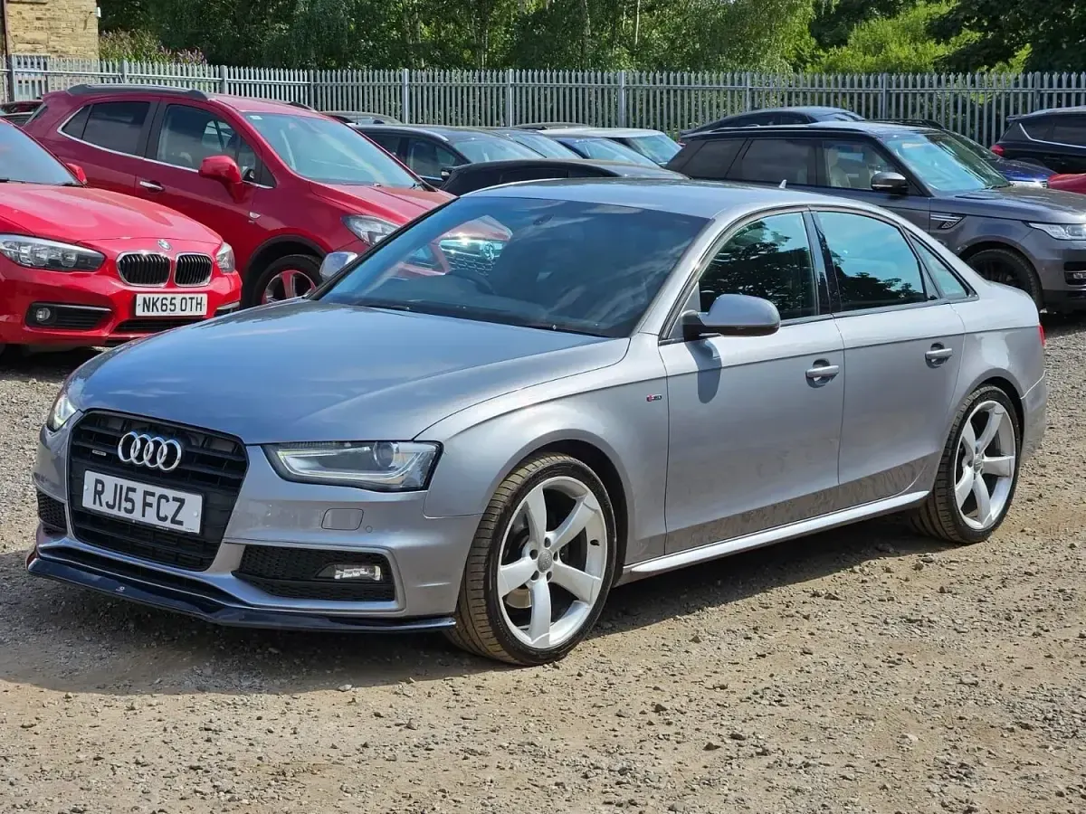 Used Audi A4 Black Edition 177 HP (130 kW) 2015 Grey Sedan